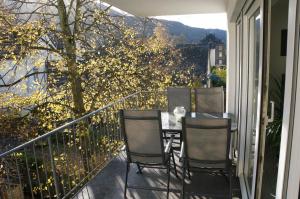 Nespecifikovaný výhled na hory nebo výhled na hory při pohledu z apartmánu