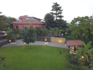 Zahrada ubytování B&B Villa Lidia