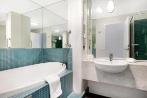 Vannituba majutusasutuses Melbourne CBD Central Apartment Hotel Official
