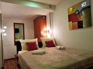 Letto o letti in una camera di B&B Bazeni