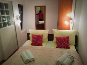 Letto o letti in una camera di B&B Bazeni