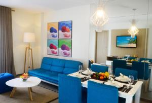 Posezení v ubytování Azalea Hotels & Residences Boracay