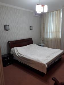 Postel nebo postele na pokoji v ubytování Hotel Botakoz