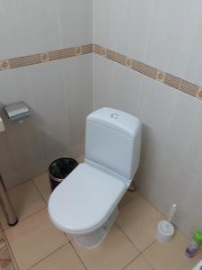 Koupelna v ubytování Hotel Botakoz