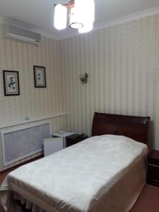 Postel nebo postele na pokoji v ubytování Hotel Botakoz