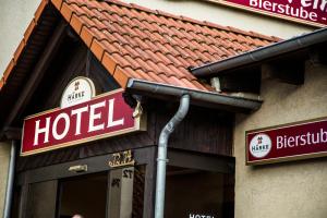 Certifikát, hodnocení, plakát nebo jiný dokument vystavený v ubytování Hotel Stadt Peine