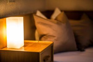 Postel nebo postele na pokoji v ubytování Hotel Stadt Peine