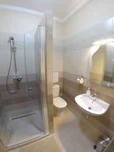 Kúpeľňa v ubytovaní Apartmány ORAVA-EDDA