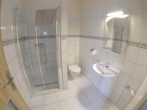 Kúpeľňa v ubytovaní Apartmány ORAVA-EDDA