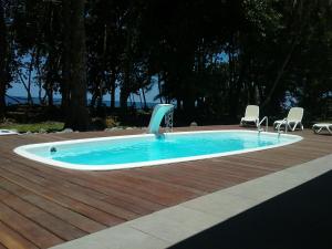 Bazén v ubytování Cahuita Inn nebo v jeho okolí