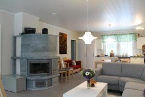 Posezení v ubytování Lake Cottage Koivuniemi