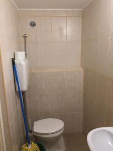 Kúpeľňa v ubytovaní Kolpingház Pécs