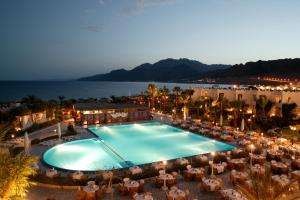 Výhled na bazén z ubytování Swiss Inn Resort Dahab nebo okolí