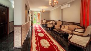 Istumisnurk majutusasutuses Orange Hotel
