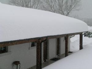 Les Chalets B&B v zimě