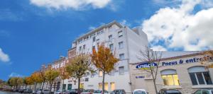 Budova, kde se aparthotel nachází
