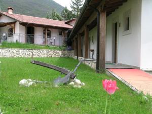 Zahrada ubytování Les Chalets B&B
