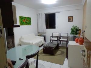 Zona de estar de Flat em Boa Viagem - Recife
