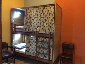 Een bed of bedden in een kamer bij Isla Francia
