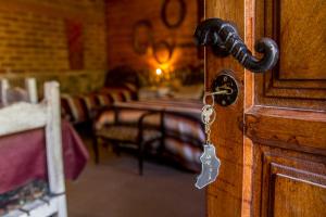 En eller flere senge i et værelse på Cabañas de Montaña Rio Amarillo + 238 billeder