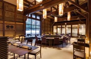 Restaurace v ubytování EN Takeda Castle Town Hotel