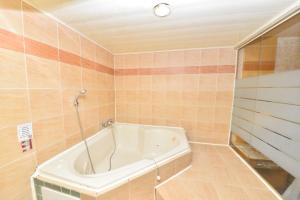 Koupelna v ubytování Paiwei Motel