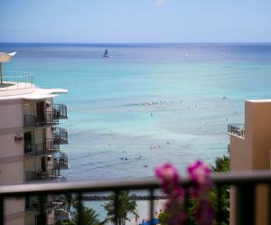 Ein allgemeiner Meerblick oder ein Meerblick von des Hotels aus