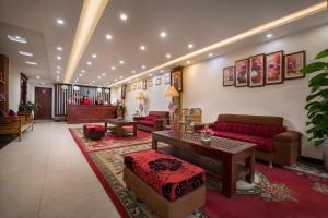 Posezení v ubytování Sapa Luxury Hotel
