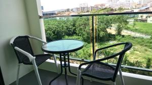 Balkón nebo terasa v ubytování Dusit Grand Condo View