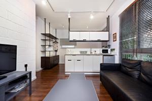Kuchyň nebo kuchyňský kout v ubytování Hanasi 129 - Boutique Apartments
