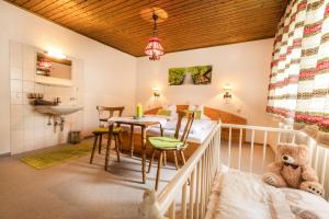 Posedenie v ubytovaní Appartement Landhaus Einsiedler