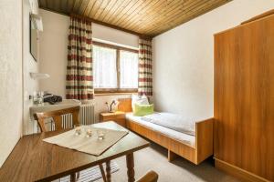 Posteľ alebo postele v izbe v ubytovaní Appartement Landhaus Einsiedler