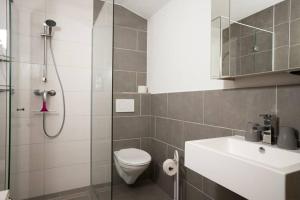 Łazienka w obiekcie Apartmenthaus Lieselotte