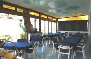 En restaurant eller et andet spisested på Albergo Villa Mario