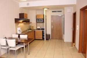 Kuchyňa alebo kuchynka v ubytovaní Apartamenty Olympic Park