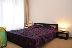 Posteľ alebo postele v izbe v ubytovaní Apartamenty Olympic Park