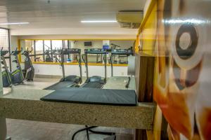 Fitness centrum a/nebo fitness zařízení v ubytování Hotel Reymar Express