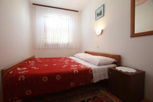 Postel nebo postele na pokoji v ubytování Apartments Nada