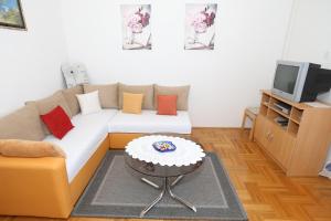 TV a/nebo společenská místnost v ubytování Apartments Nada