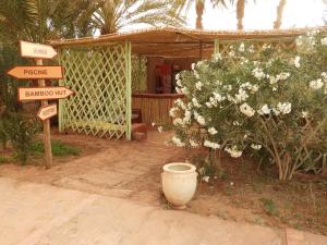 Zahrada ubytování Hotel Carrefour des Nomades