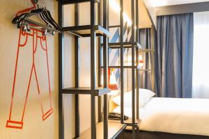 Ліжко або ліжка в номері ibis Styles Geneve Palexpo Aeroport