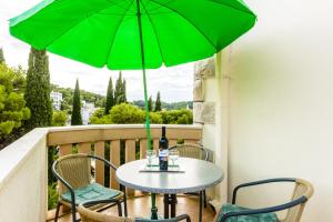 Balkón nebo terasa v ubytování Apartments Garden Beach Superior