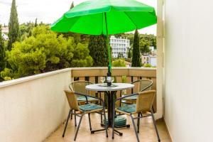Balkón nebo terasa v ubytování Apartments Garden Beach Superior