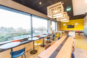 Posezení v ubytování ibis Styles Geneve Palexpo Aeroport