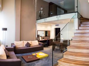 Istumisnurk majutusasutuses Cosmopolitan Hotel & Wellness