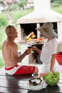 Hostia v ubytovaní Agritur La Cort