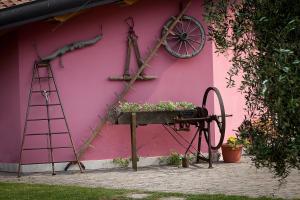 Vonkajšia záhrada v ubytovaní Agritur La Cort