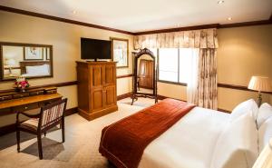 Avani Gaborone Resort & Casino客房内的一张或多张床位