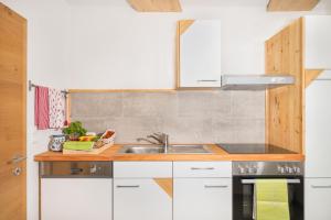 Kuchnia lub aneks kuchenny w obiekcie Apartmenthaus Lieselotte