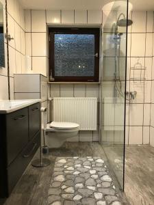 Koupelna v ubytování Ferienwohnung - Kurz